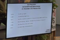 Die Organisatoren hatten ein abwechslungsreiches Programm für dei Leipziger Messe zusammengestellt. Zukunftswerkstatt Caravaning und Tourismus